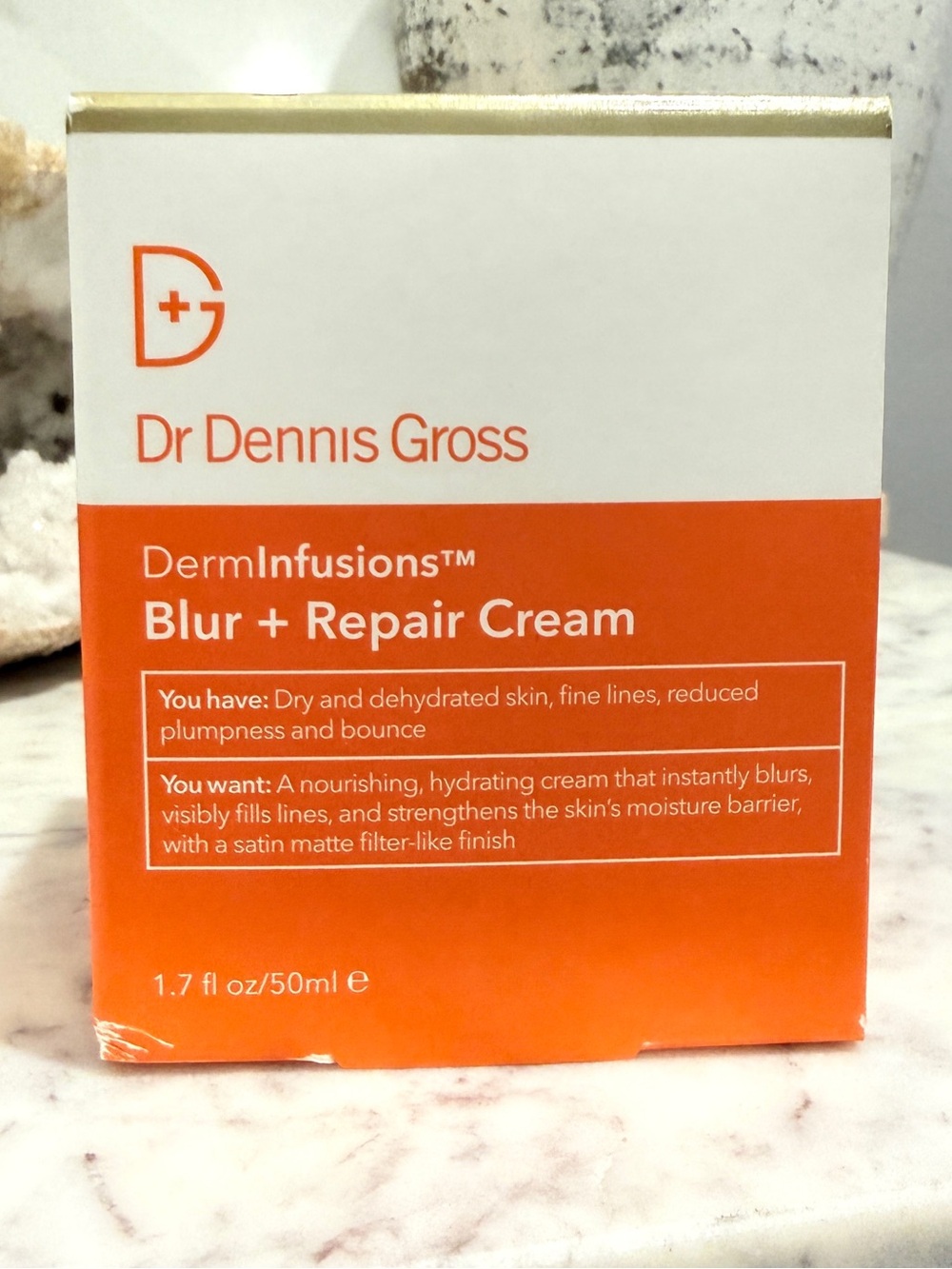 *NIB* Dr Dennis Gross DermInfusions Blur + Repair Cream